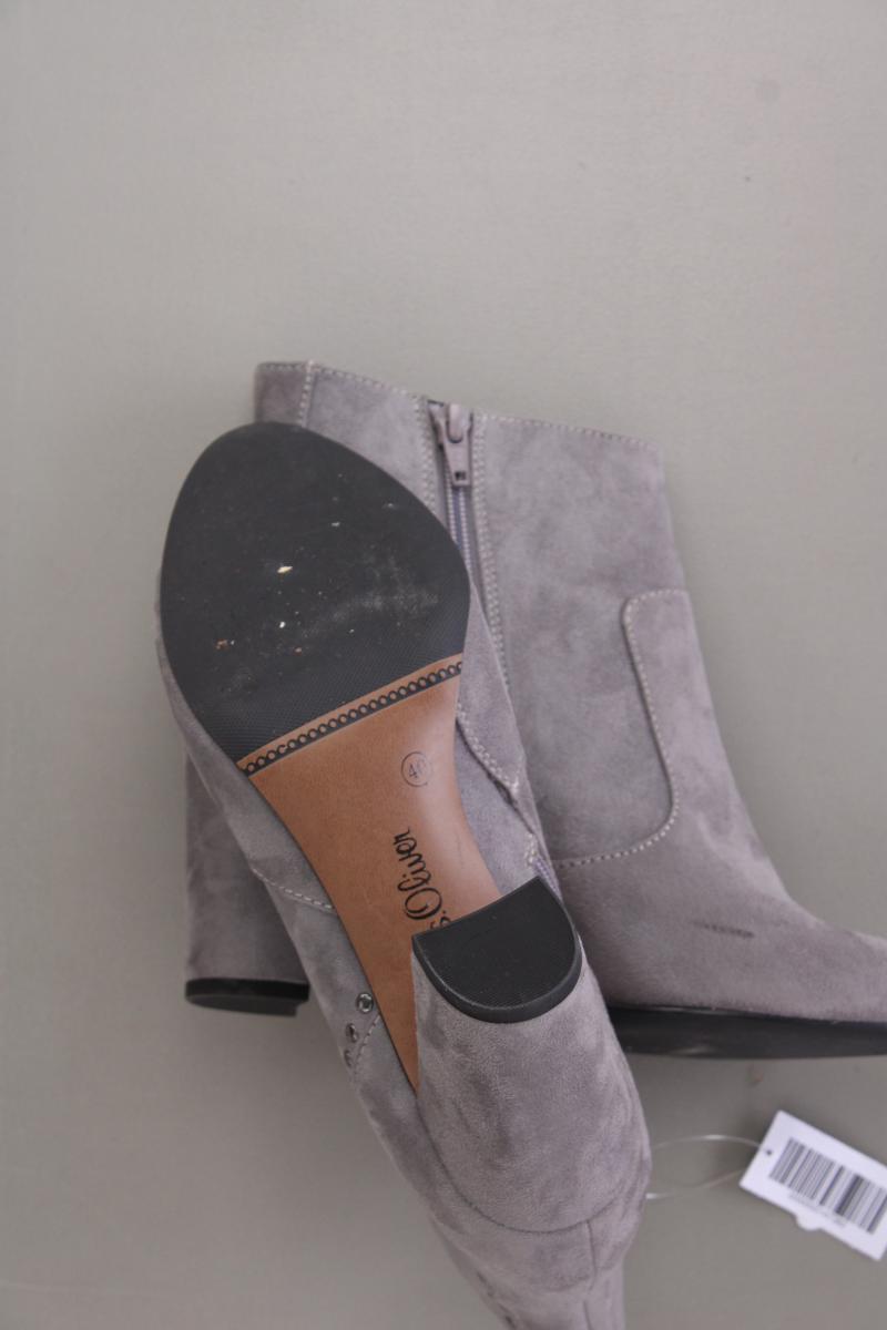 s.Oliver Stiefeletten Gr. 40 neuwertig grau