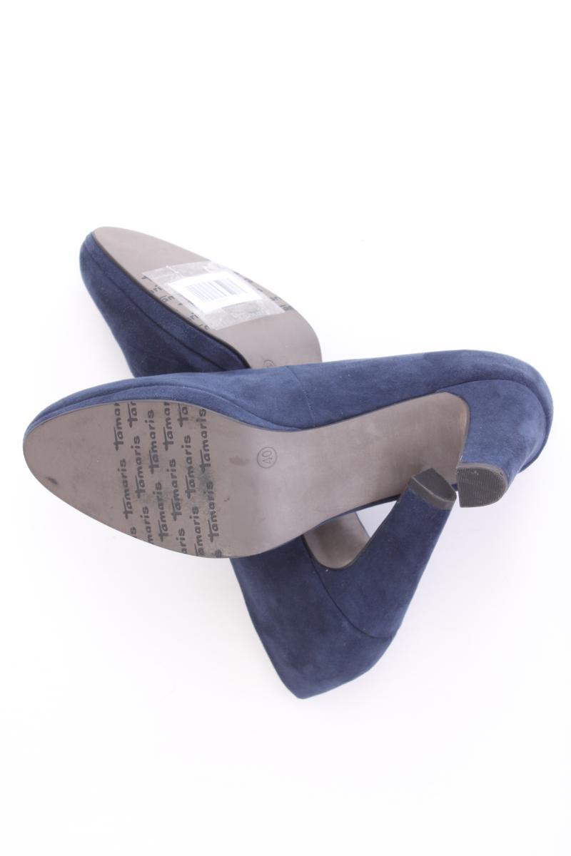 Tamaris Pumps Gr. 40 neuwertig blau