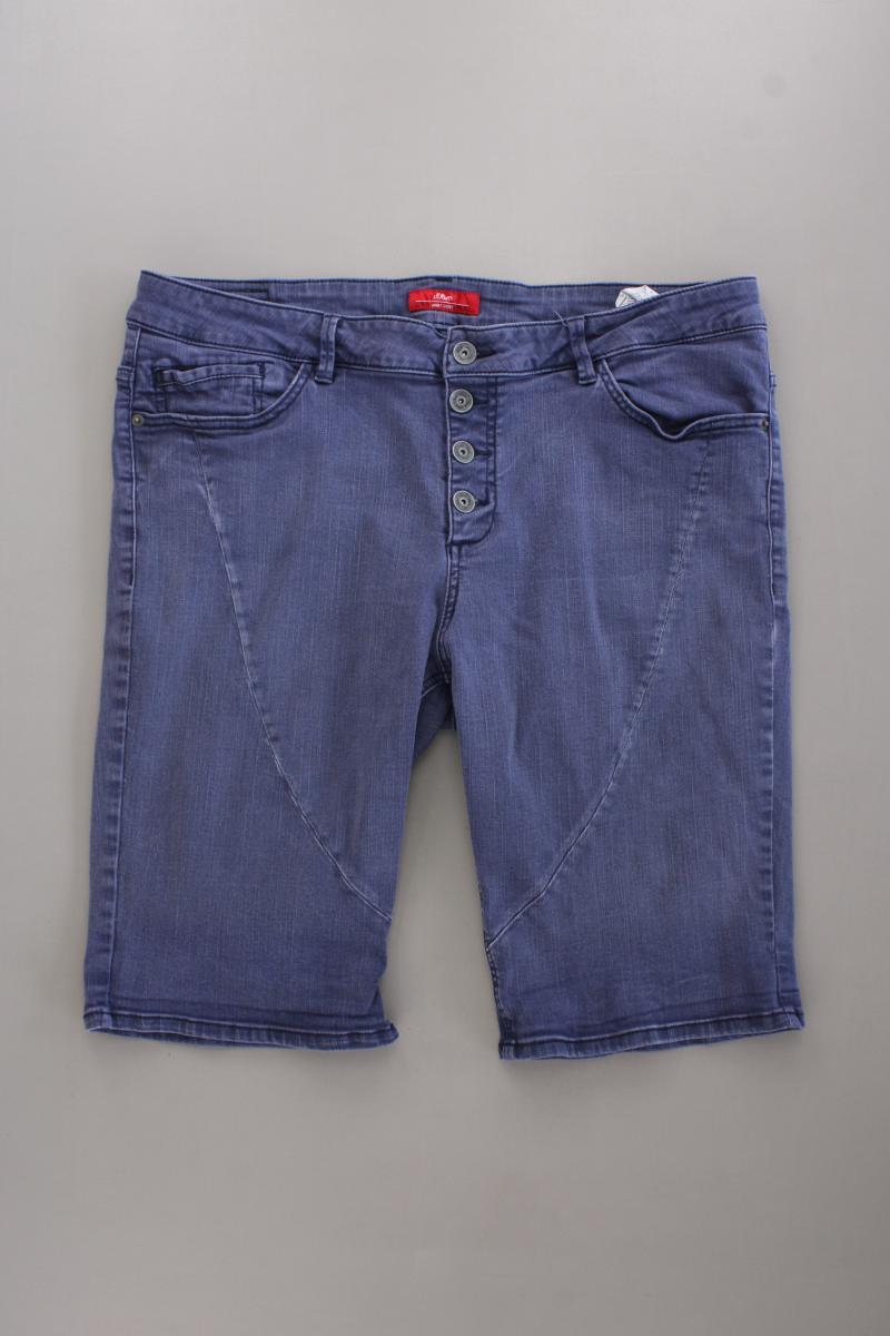 s.Oliver Shorts Gr. 44 blau aus Baumwolle