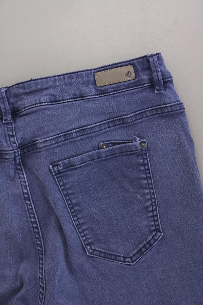 s.Oliver Shorts Gr. 44 blau aus Baumwolle