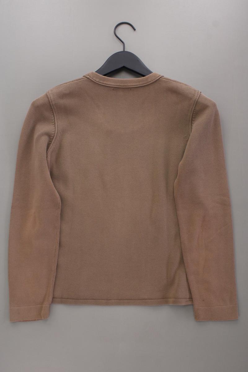 Public Feinstrickpullover Gr. 38 braun aus Baumwolle