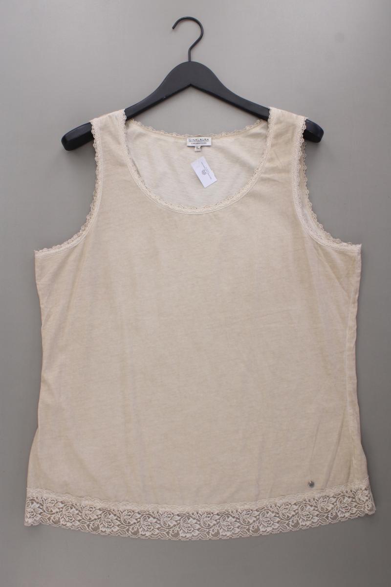Gina Laura Trägertop Gr. XL creme