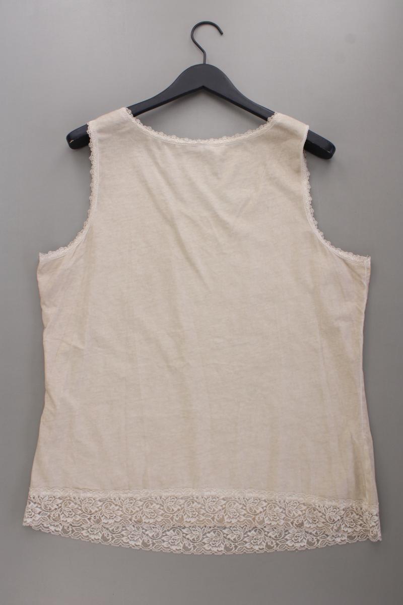 Gina Laura Trägertop Gr. XL creme