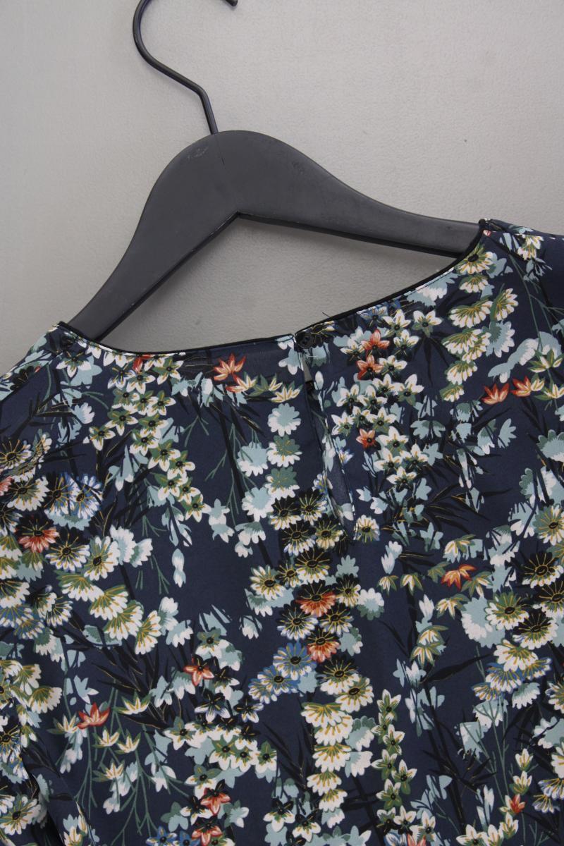 Zara Langarmbluse Gr. L mit Blumenmuster mehrfarbig