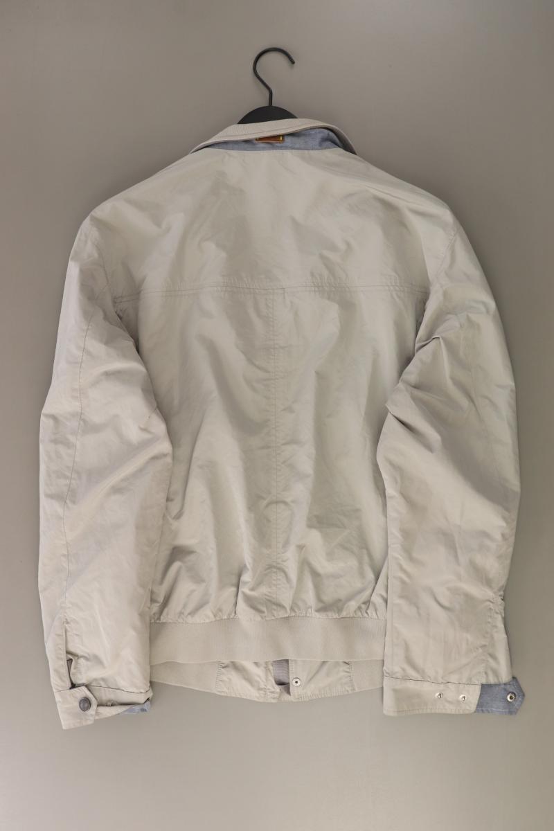 Bugatti Übergangsjacke für Herren Gr. Kurzgröße 28 grau aus Polyester