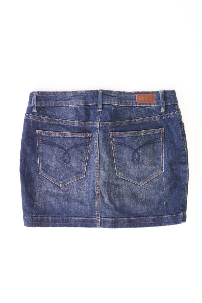 Esprit Jeansrock Gr. W29 blau aus Baumwolle