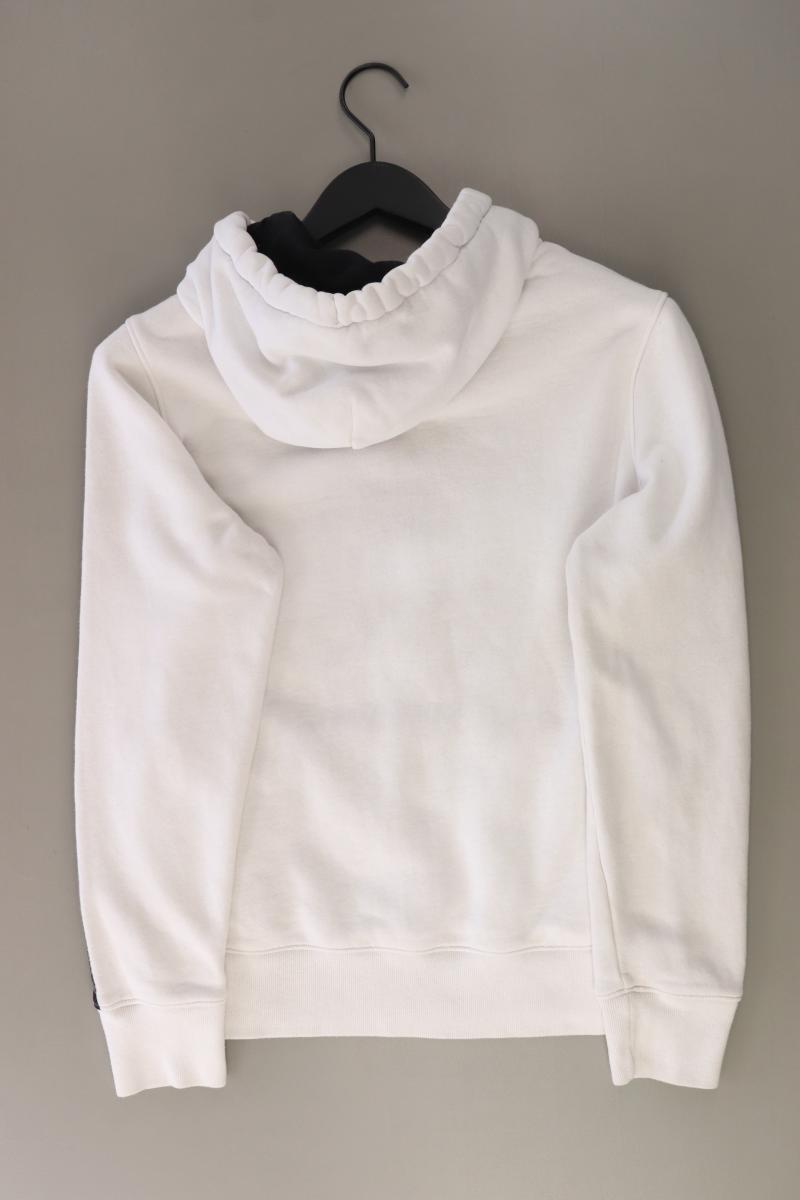 Hollister Hoodie Gr. XS weiß aus Baumwolle