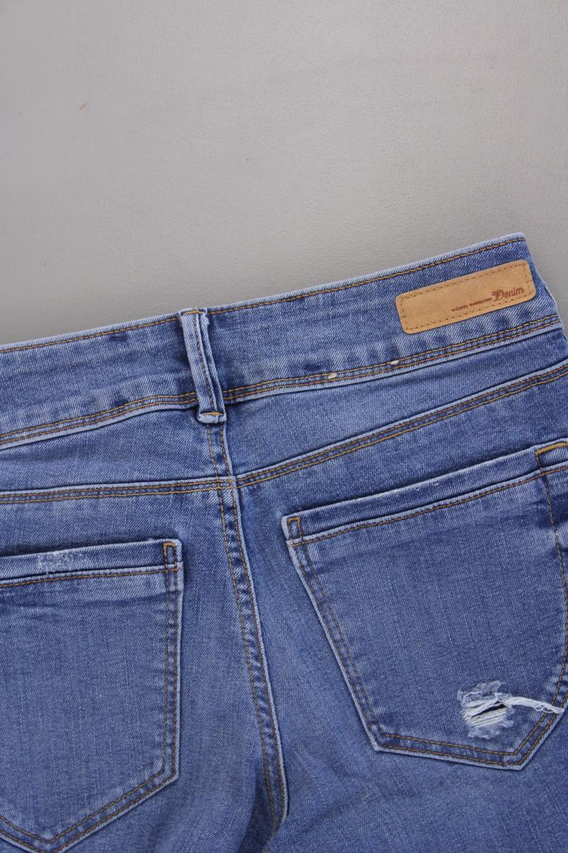 Tom Tailor (Denim) Skinny Jeans Gr. W26 blau aus Baumwolle