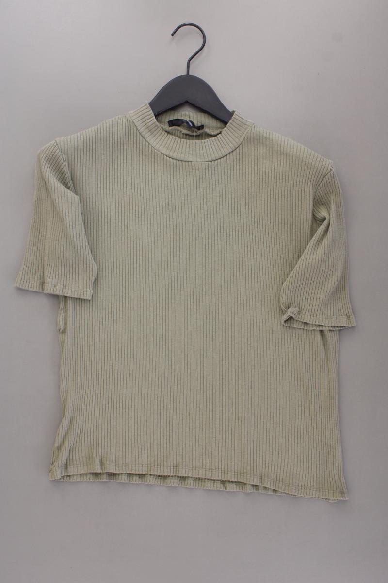 Hallhuber T-Shirt Gr. L Kurzarm olivgrün