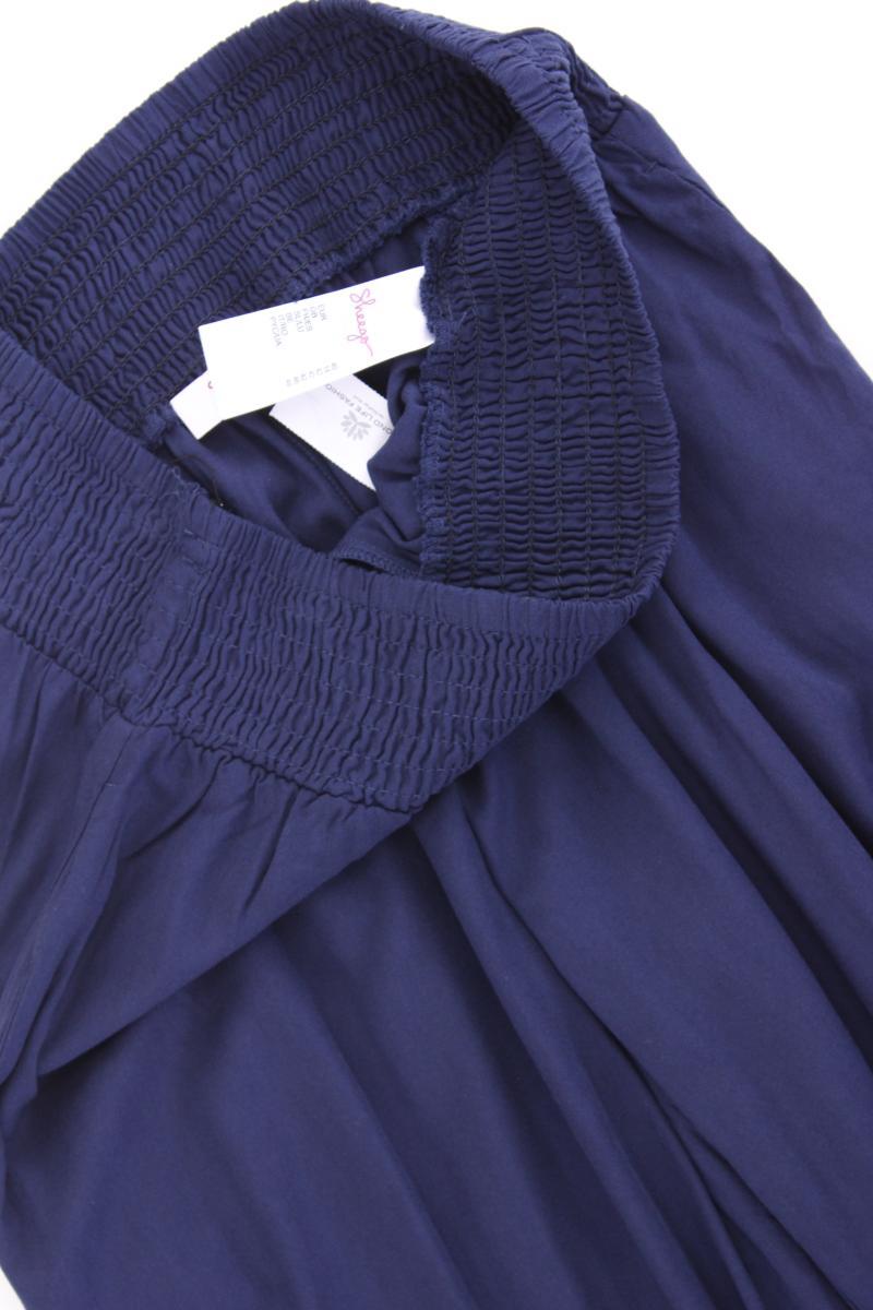 sheego Stoffhose Gr. 40 neuwertig blau aus Viskose