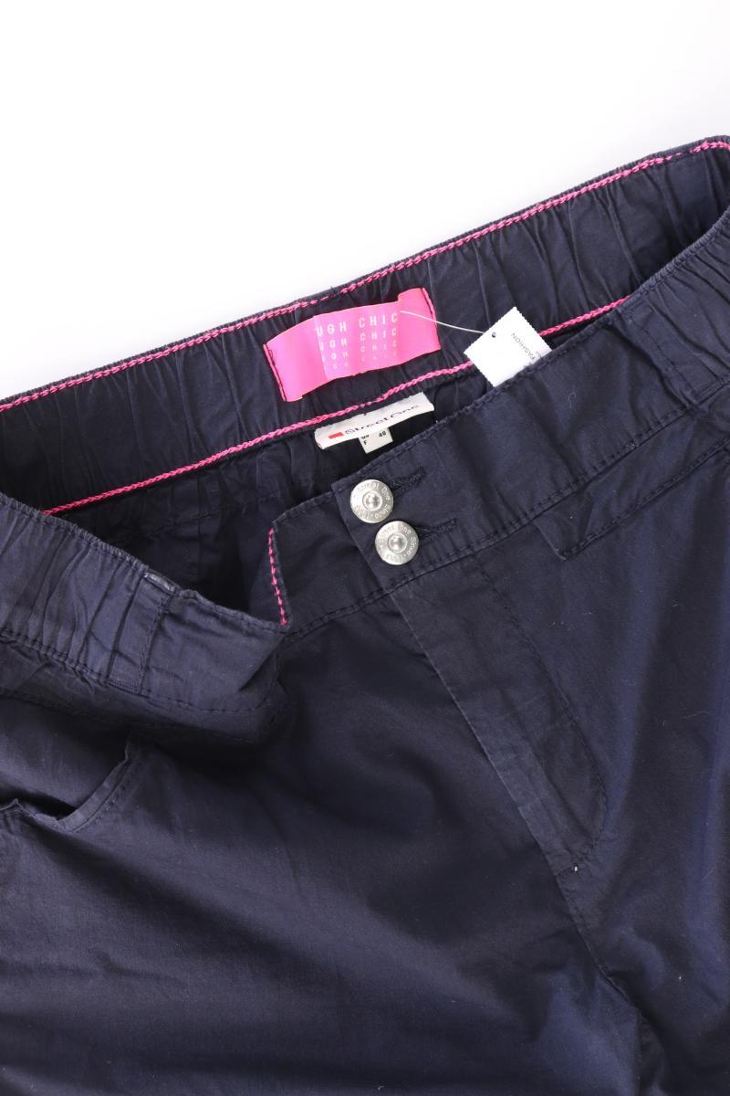 Street One Shorts Gr. 38 blau aus Baumwolle