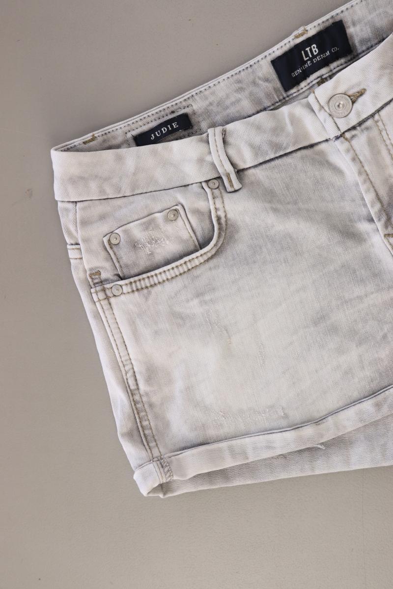 LTB Jeansshorts Gr. M grau aus Baumwolle