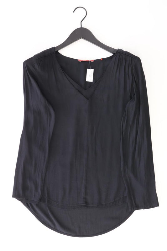 edc by Esprit Langarmbluse Gr. S schwarz aus Polyester