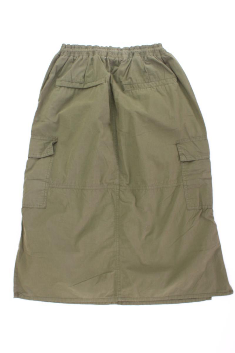 Stradivarius Maxirock Gr. XL olivgrün aus Baumwolle