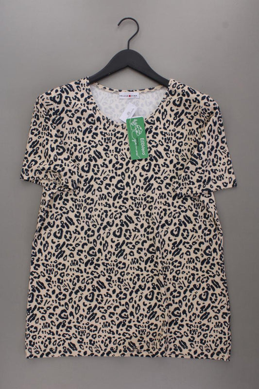 Helena Vera Printshirt Gr. 42 mit Tierdruck neu mit Etikett Kurzarm creme