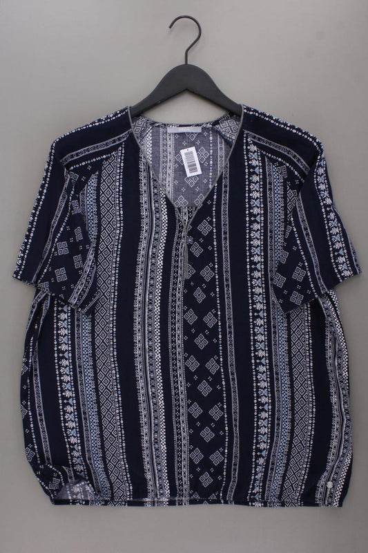 Cecil Kurzarmbluse Gr. L blau