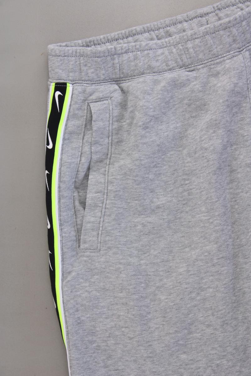 Nike Sweatshorts für Herren Gr. M grau aus Baumwolle