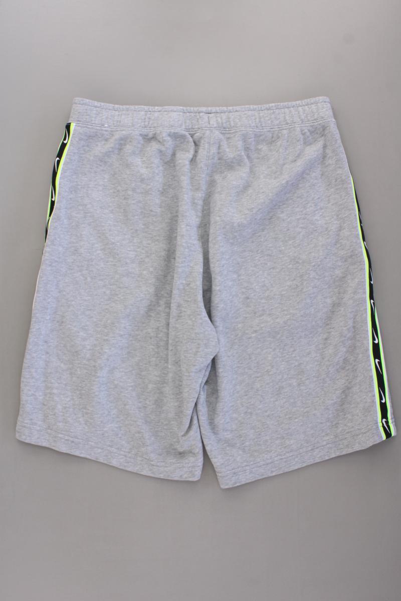 Nike Sweatshorts für Herren Gr. M grau aus Baumwolle