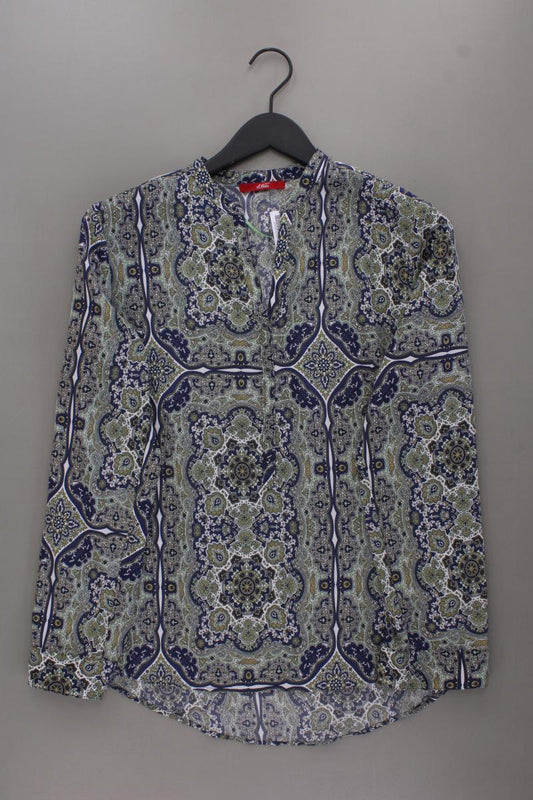 s.Oliver Langarmbluse Gr. 40 mit Paisleymuster neuwertig mehrfarbig