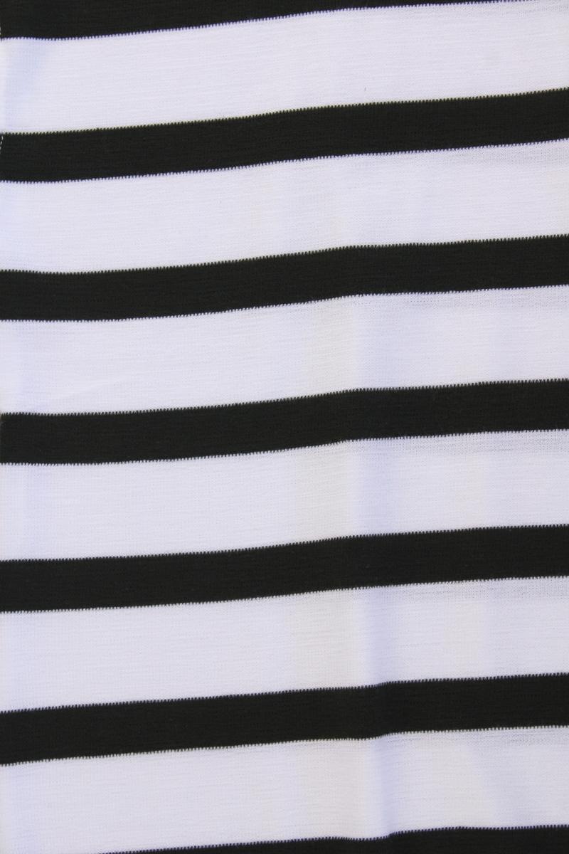 Street One Shirt olivgrün gestreift Gr. 46 Kurzarm weiß