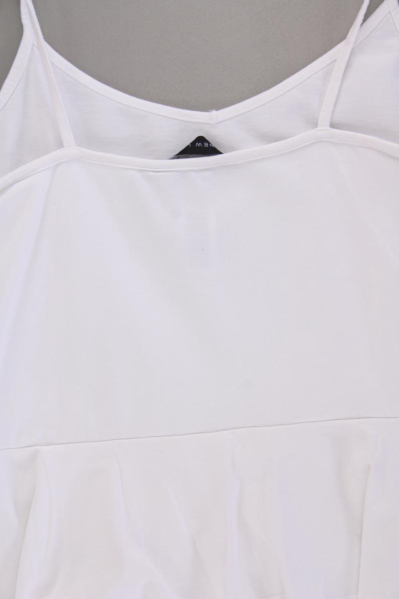 New Look Trägerkleid Gr. UK 14 (M) weiß