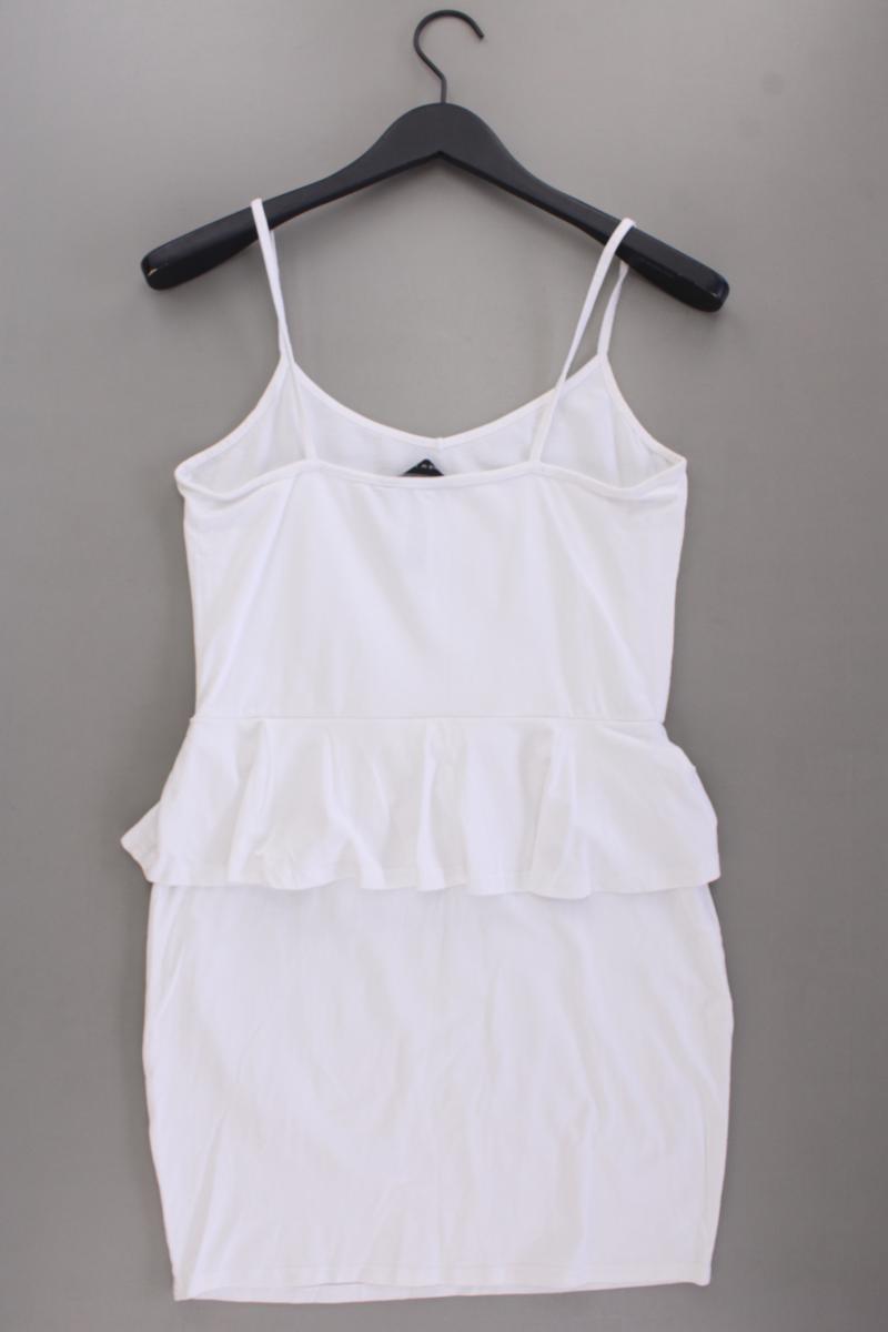 New Look Trägerkleid Gr. UK 14 (M) weiß