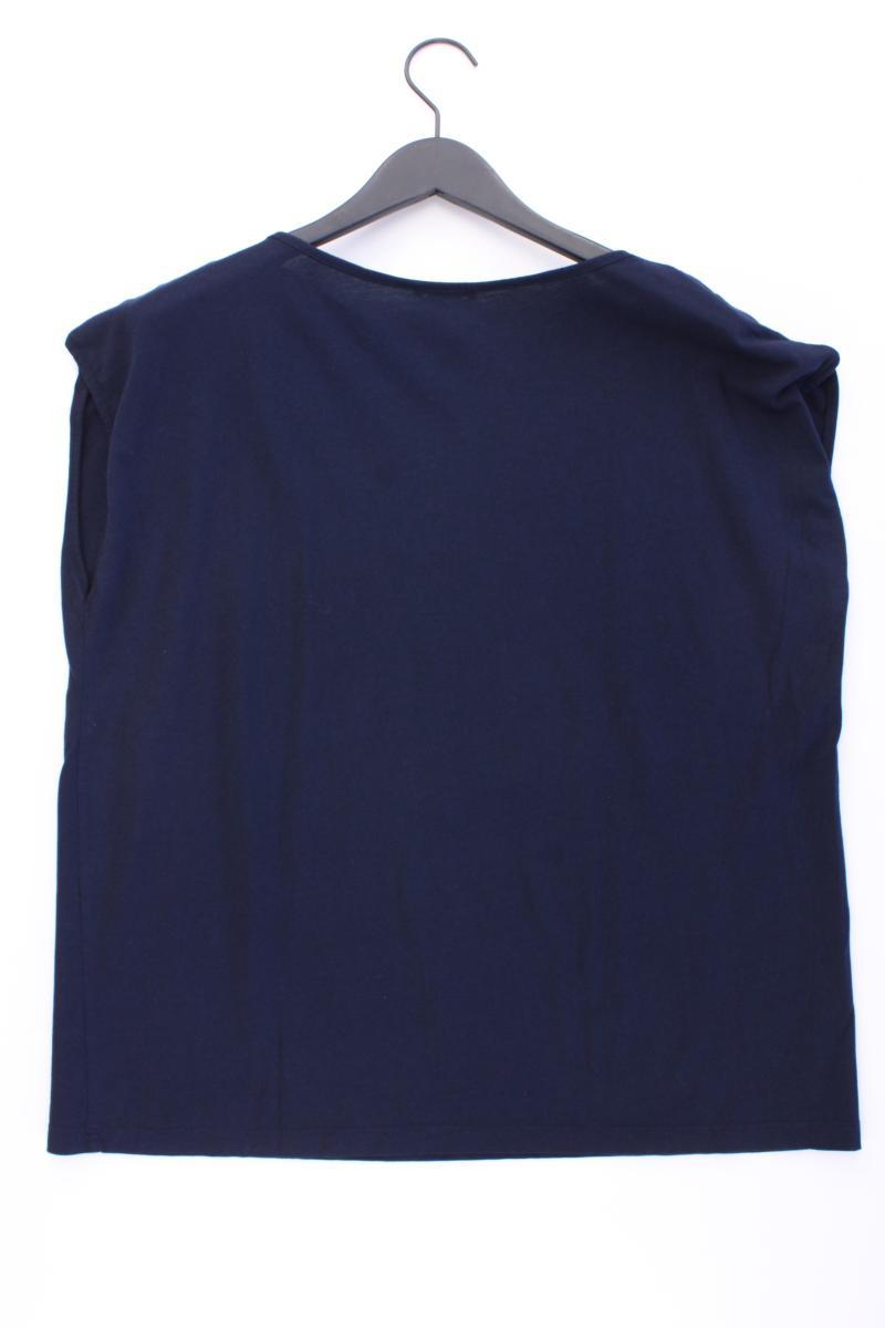 Street One T-Shirt Gr. 46 Kurzarm blau