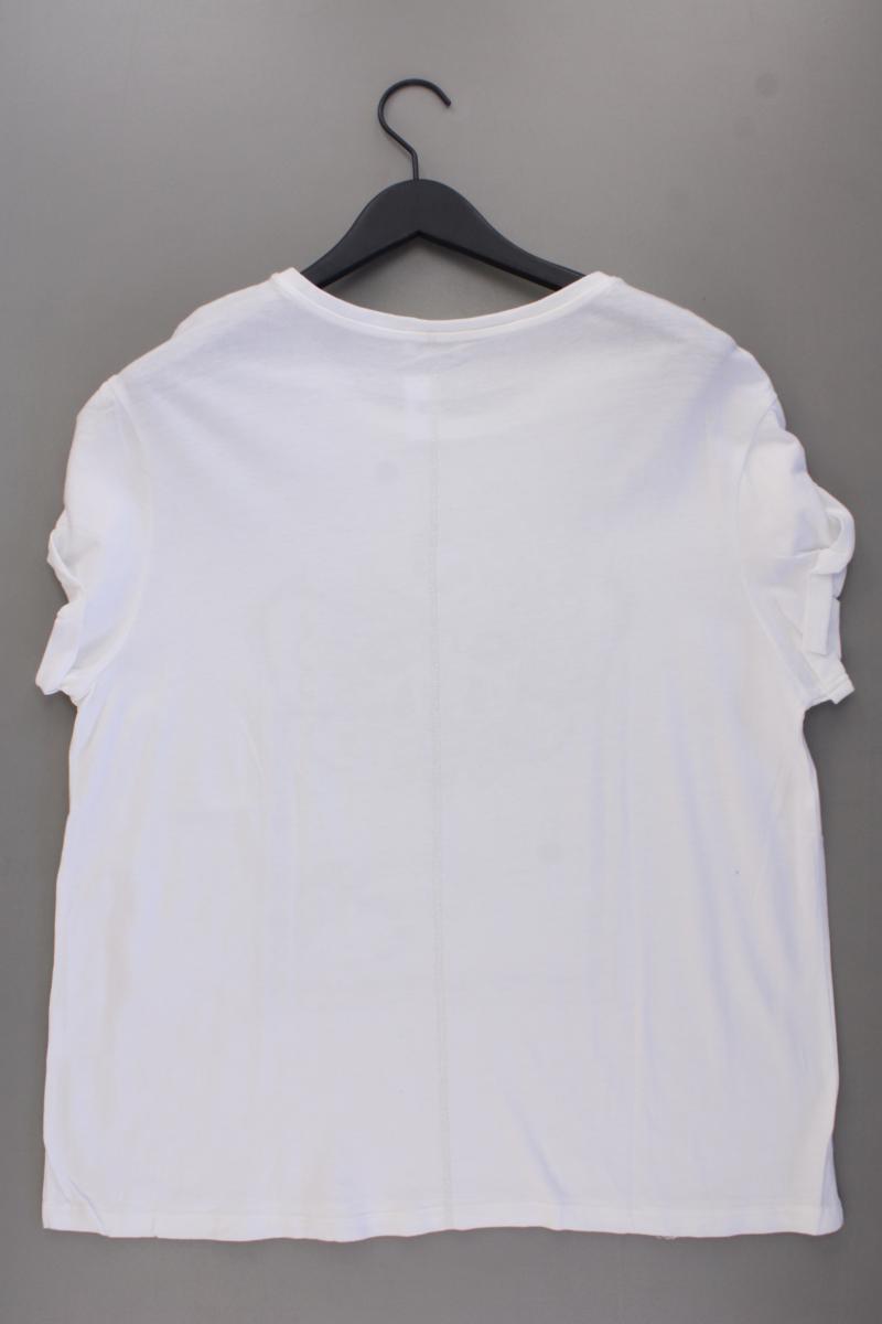 Street One Printshirt Gr. 46 Kurzarm weiß