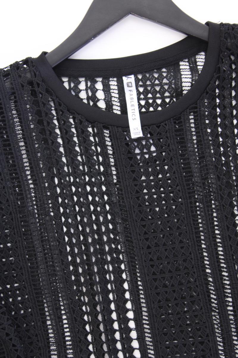 Fabletics Langarmpullover Gr. XS neuwertig schwarz aus Polyester