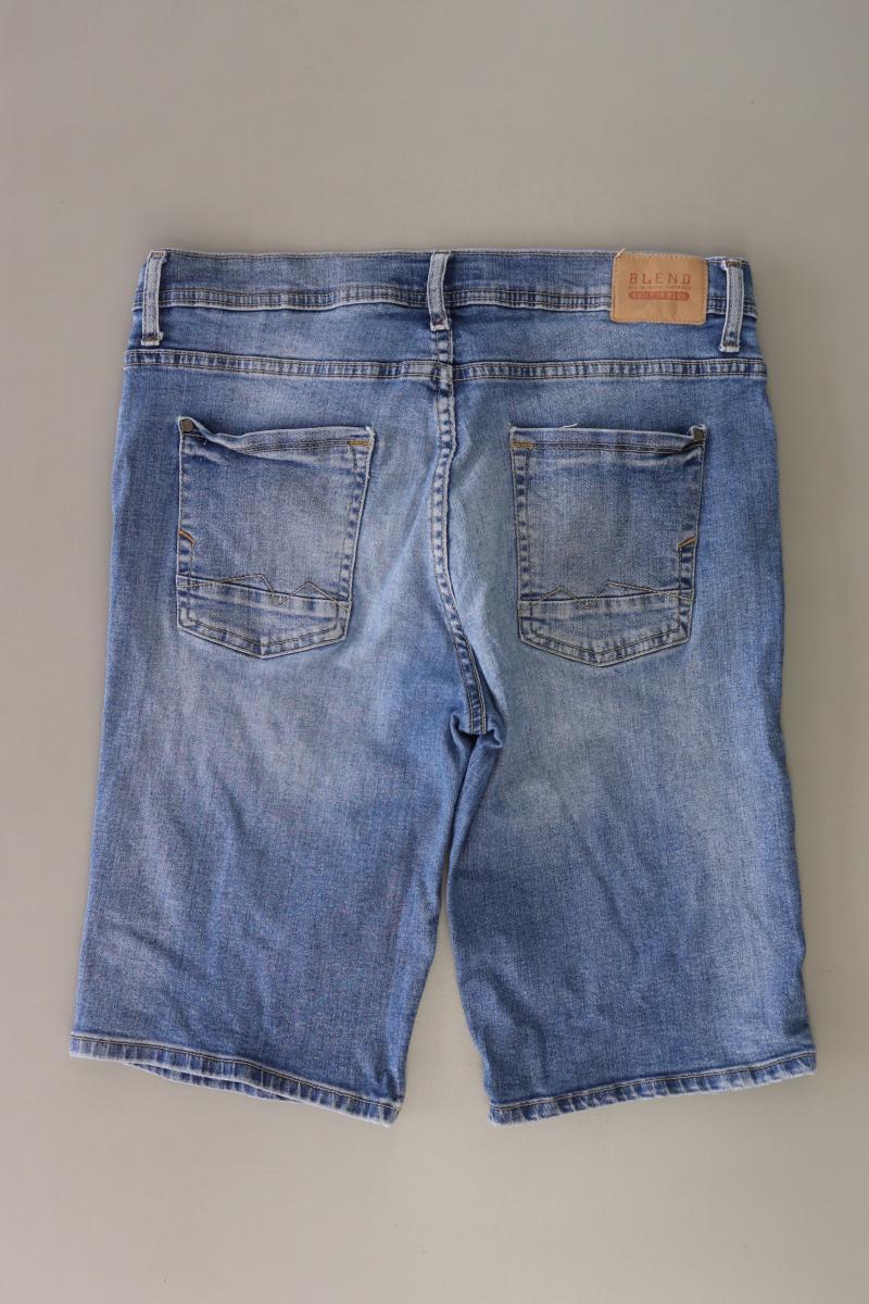 Blend Jeansshorts für Herren Gr. M blau aus Baumwolle