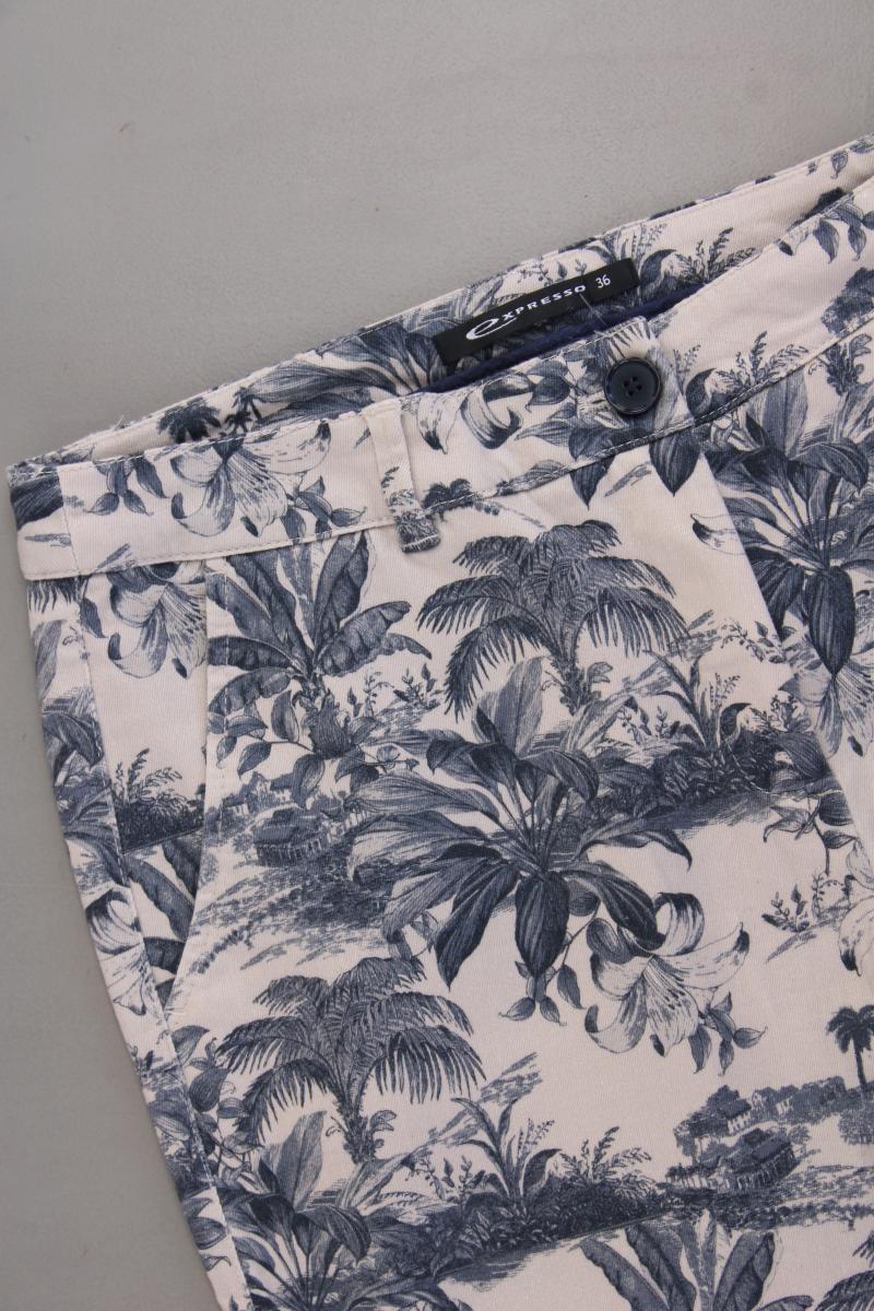 Expresso Hose Gr. 36 creme aus Baumwolle