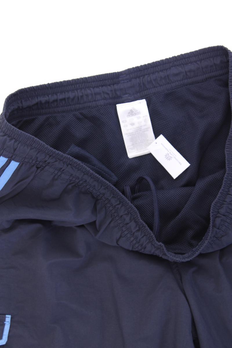 Adidas Sportshorts für Herren Gr. L blau aus Polyester