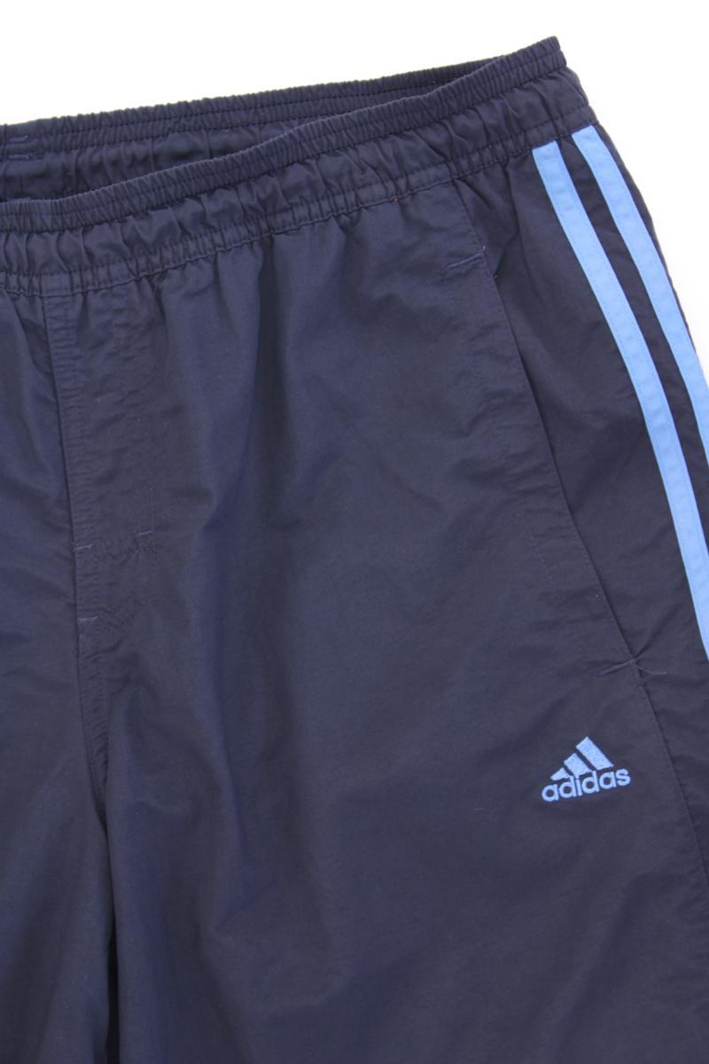 Adidas Sportshorts für Herren Gr. L blau aus Polyester