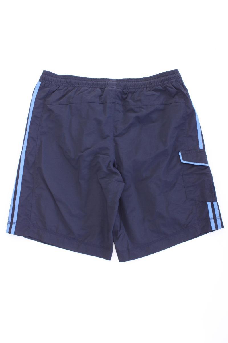 Adidas Sportshorts für Herren Gr. L blau aus Polyester