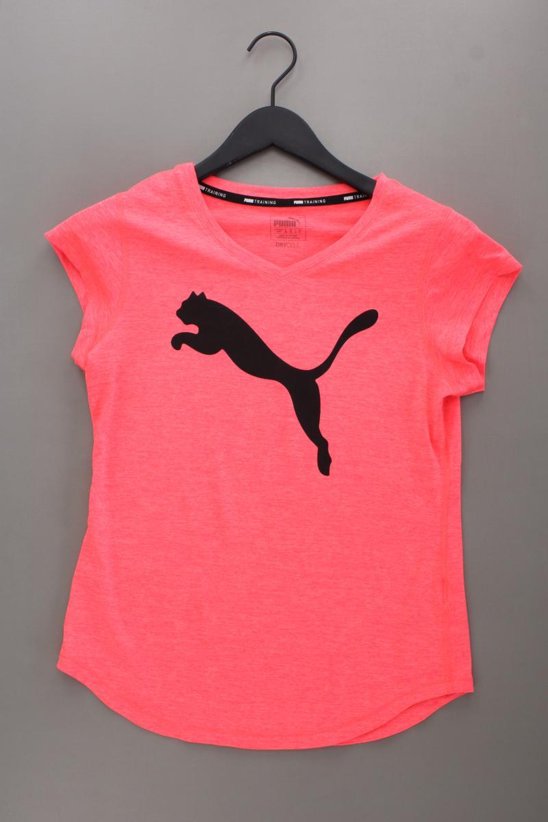 Puma Sportshirt neon Gr. 38 Kurzarm pink
