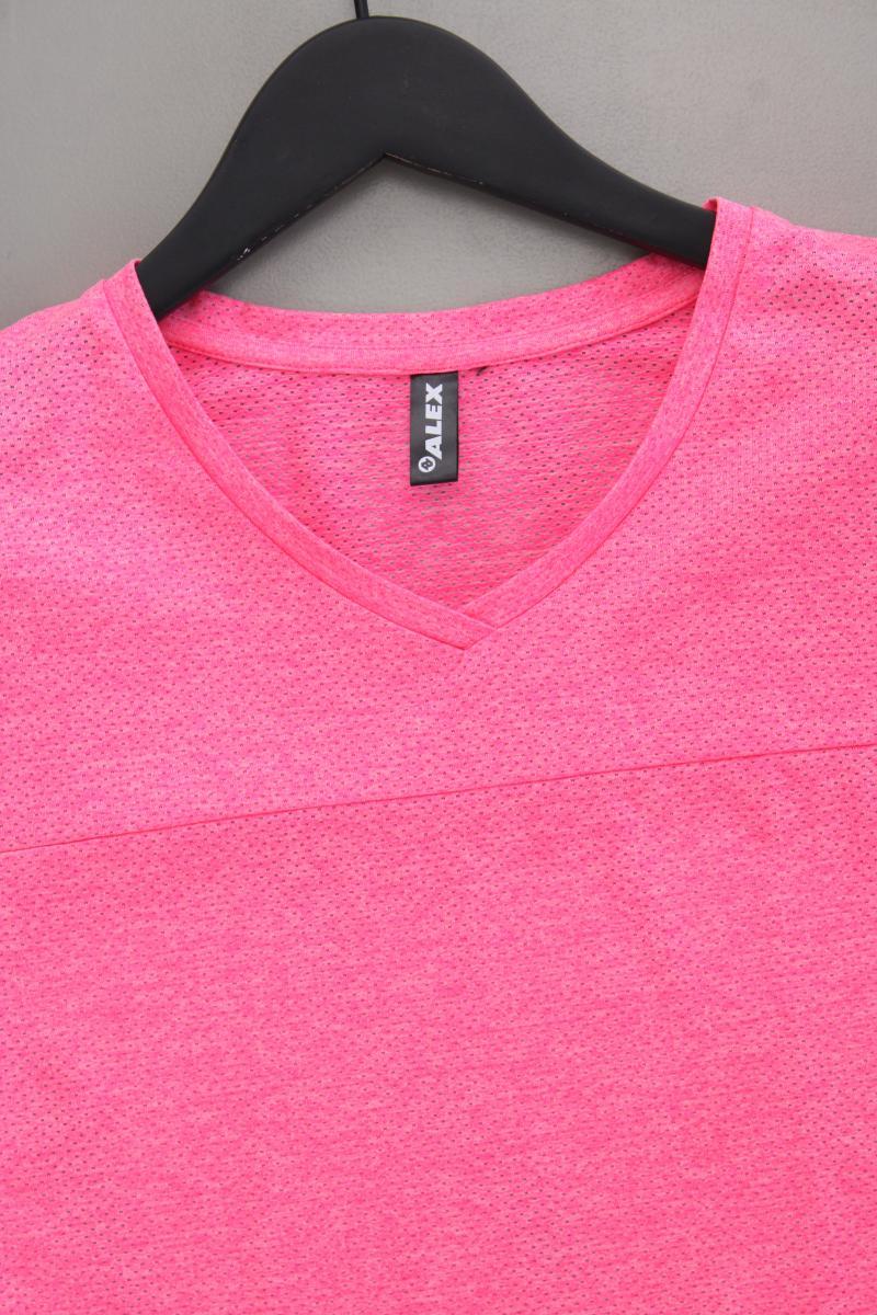 Alex Sportshirt Gr. S Kurzarm pink aus Polyester