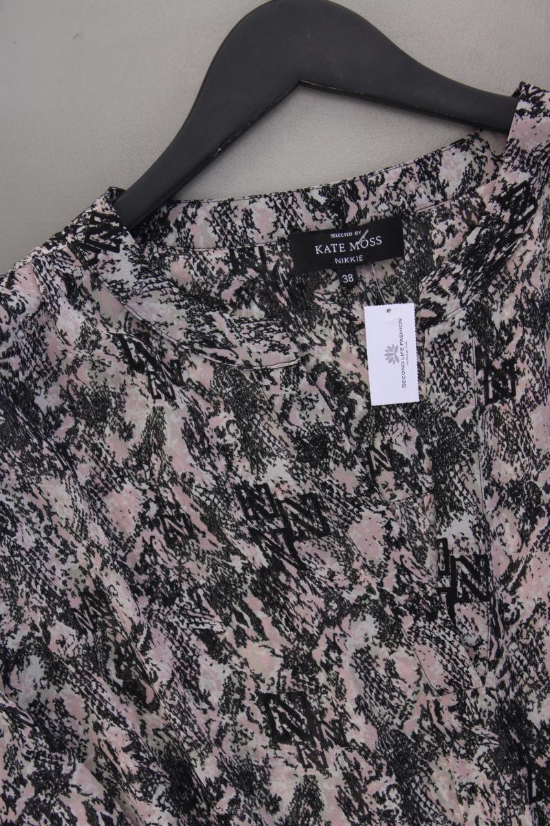 Nikkie x Kate Moss Kleid Gr. 38 Langarm grau aus Polyester