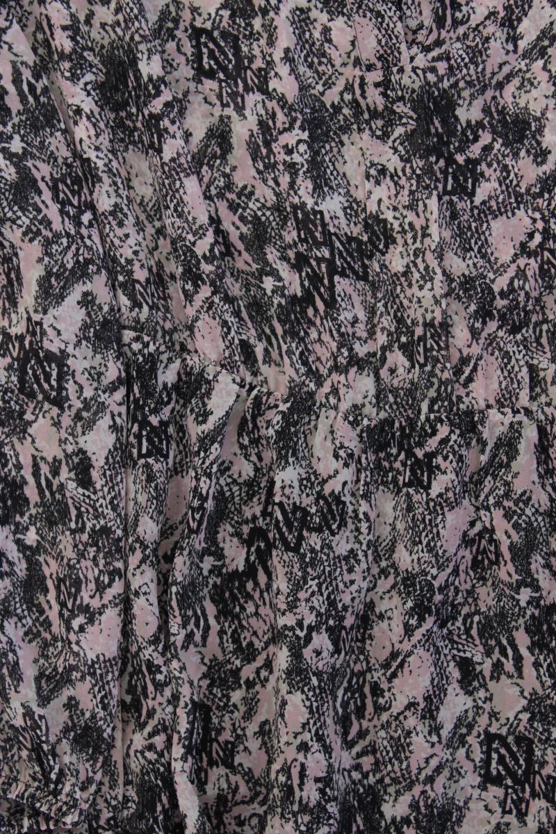 Nikkie x Kate Moss Kleid Gr. 38 Langarm grau aus Polyester