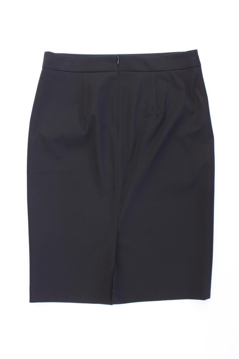 Hallhuber Bleistiftrock Gr. 38 schwarz aus Polyester