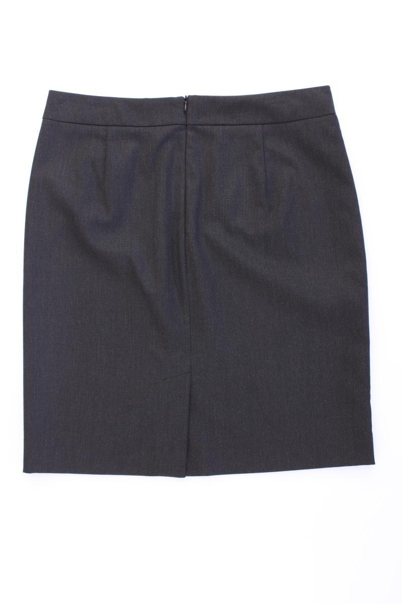 More&More Bleistiftrock Gr. 36 grau aus Polyester