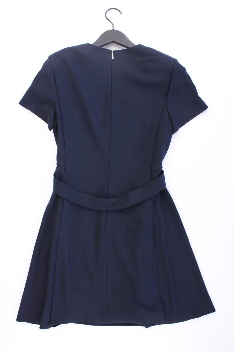 BOSS by Hugo Boss Bleistiftkleid Gr. 36 Kurzarm blau aus Viskose