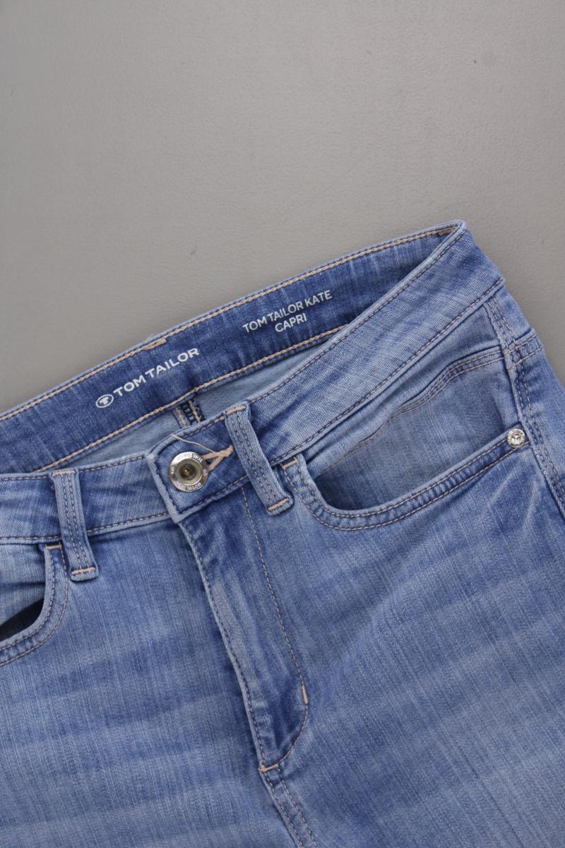 Tom Tailor 3/4 Jeans Gr. W28 blau aus Baumwolle
