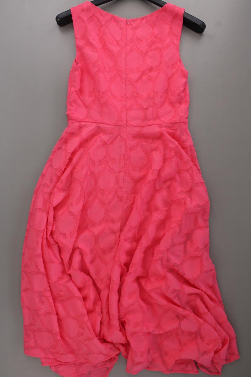 comma, Midikleid Gr. 36 neuwertig Ärmellos pink aus Polyester