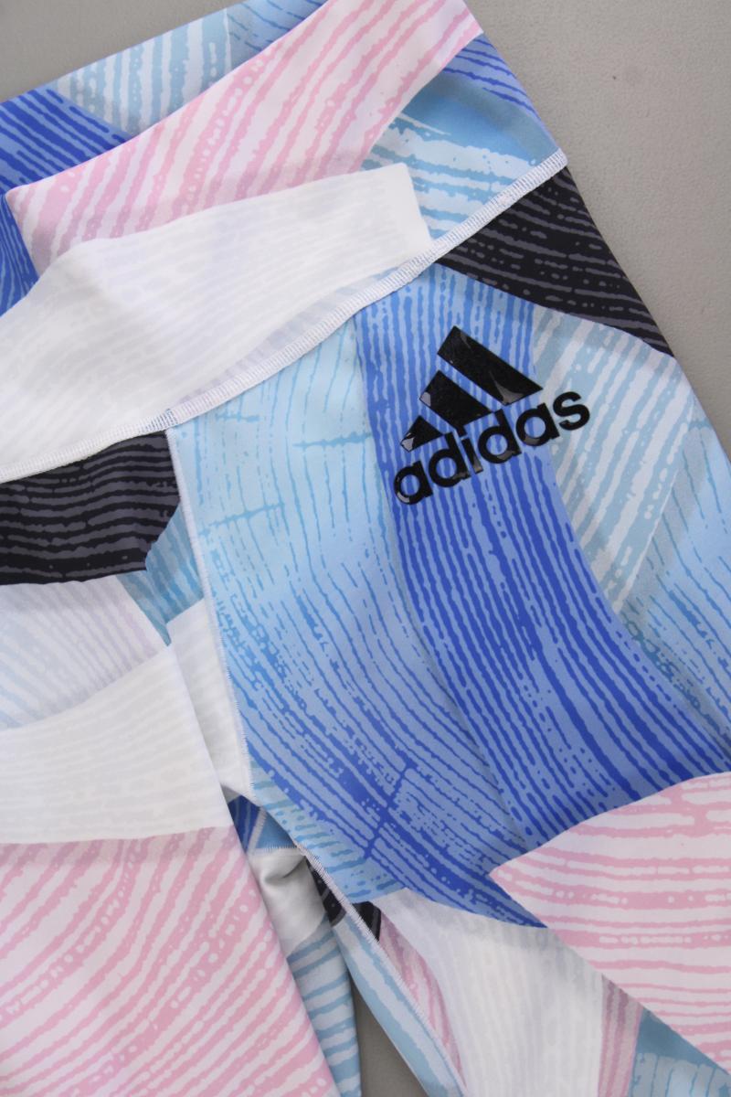 Adidas Sporthose Gr. M geometrisches Muster neuwertig mehrfarbig