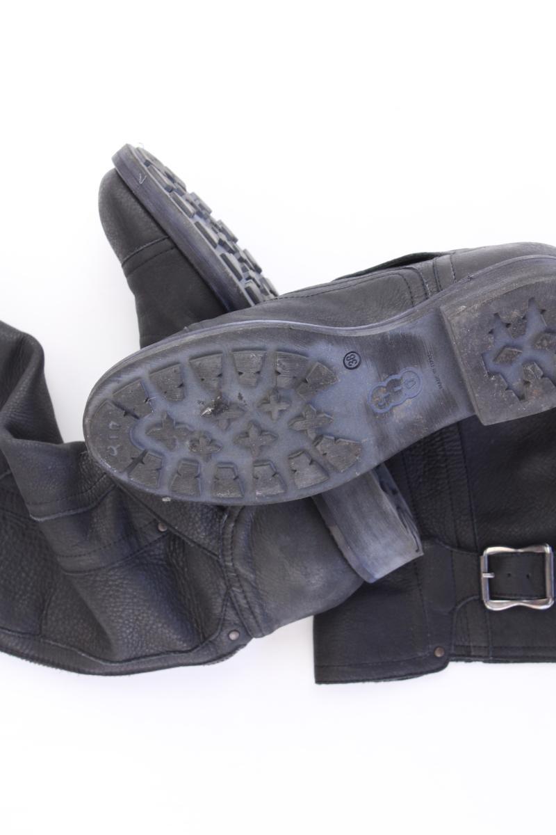 Yin Made In Italy Lederstiefel Gr. 38 schwarz