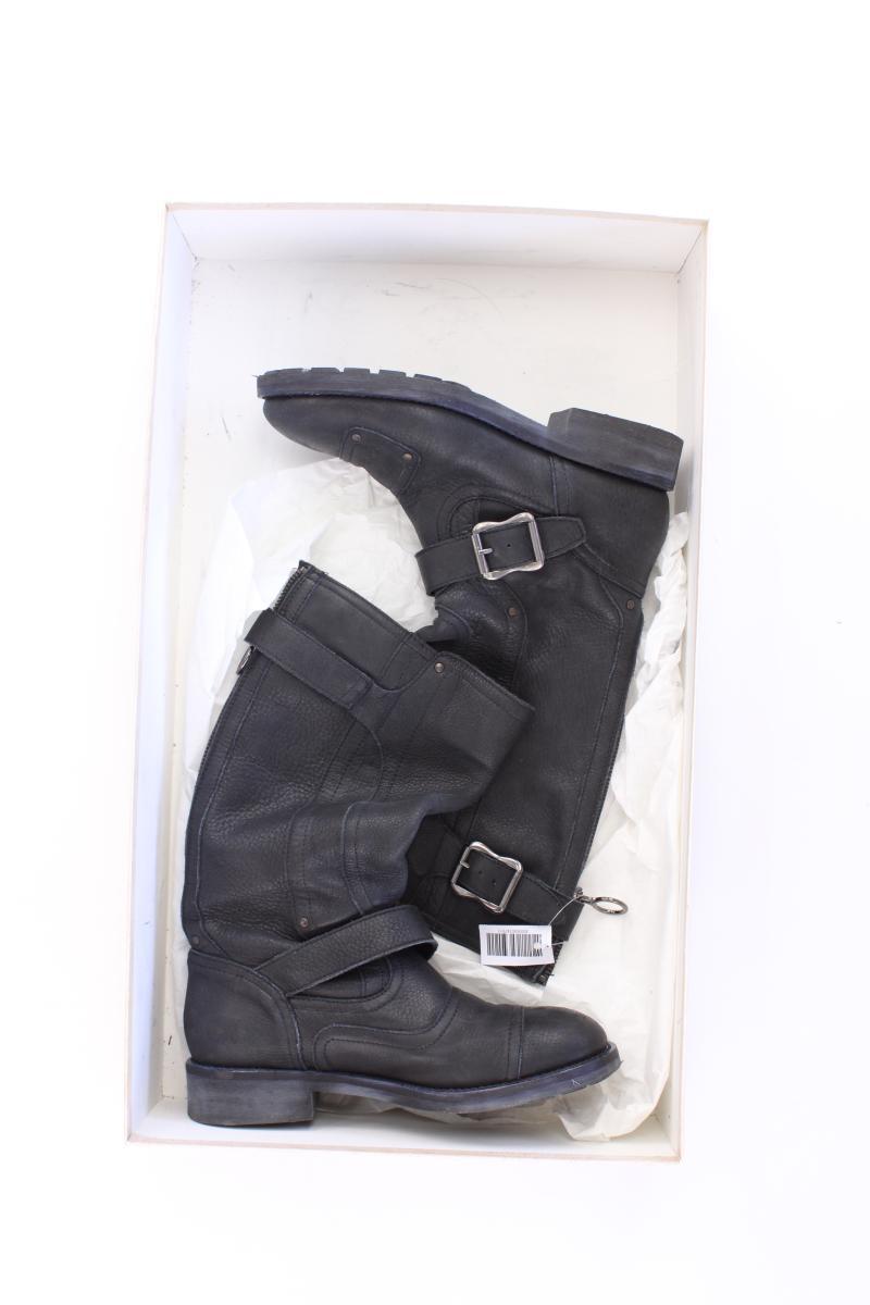Yin Made In Italy Lederstiefel Gr. 38 schwarz