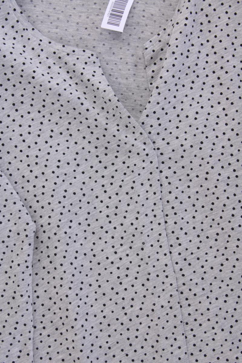 Tom Tailor Classic Shirt Gr. XL gepunktet 3/4 Ärmel grau aus Baumwolle