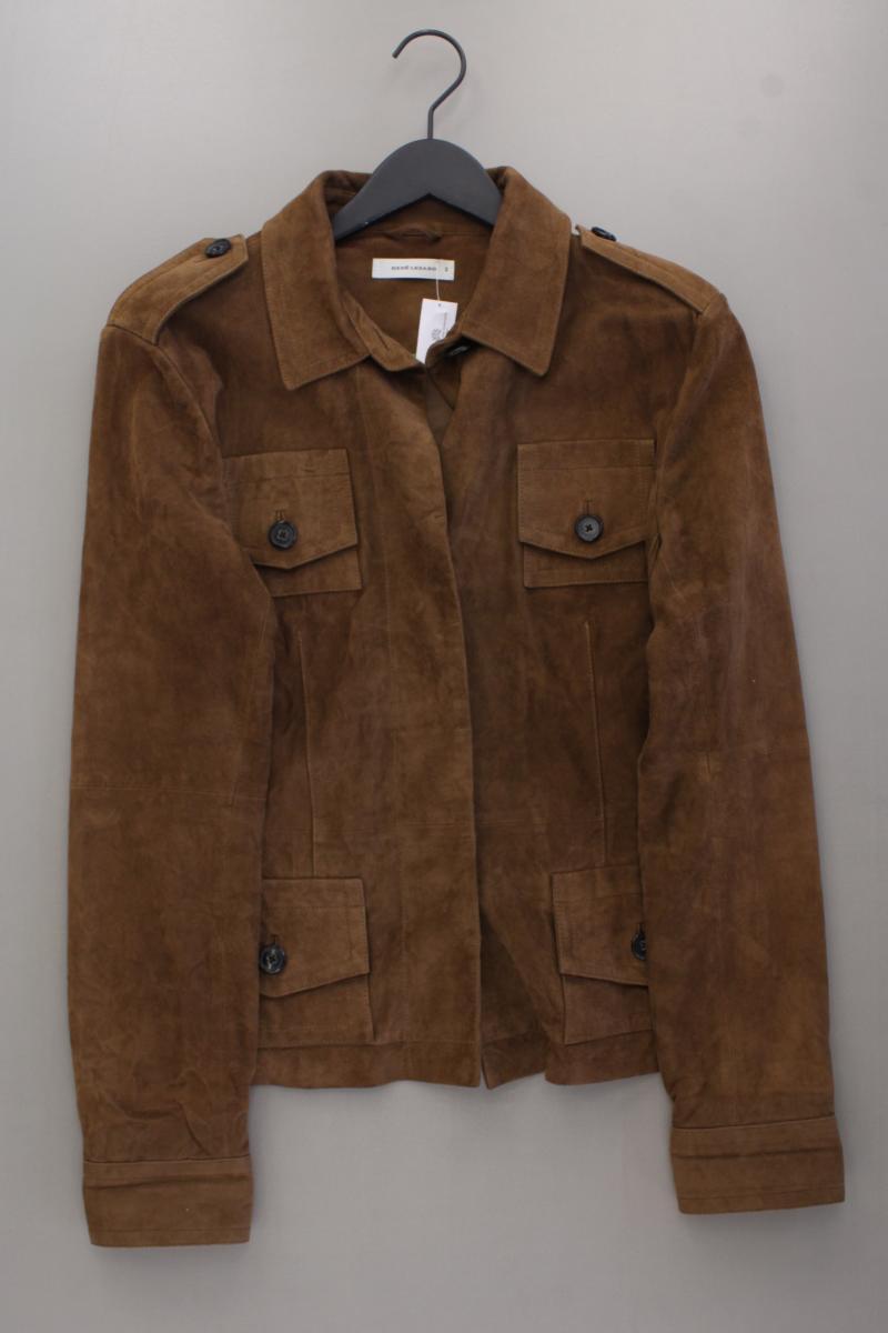 René Lezard Lederjacke Gr. 40 braun