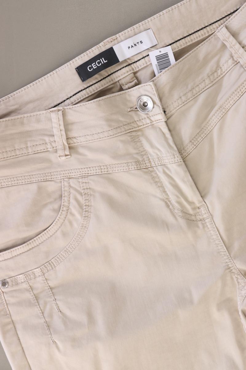 Cecil Hose Gr. W30/L26 creme aus Baumwolle