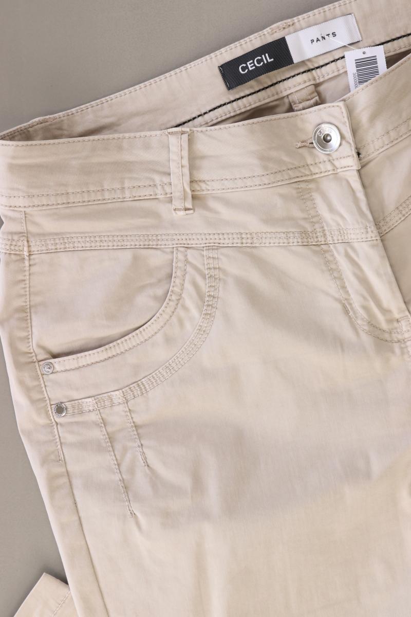 Cecil Hose Gr. W30/L26 creme aus Baumwolle